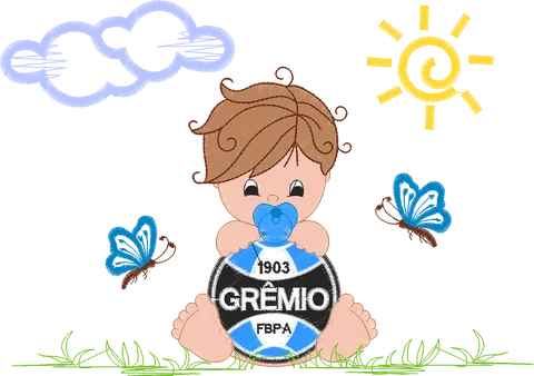 MENINO GREéMIO 13X18