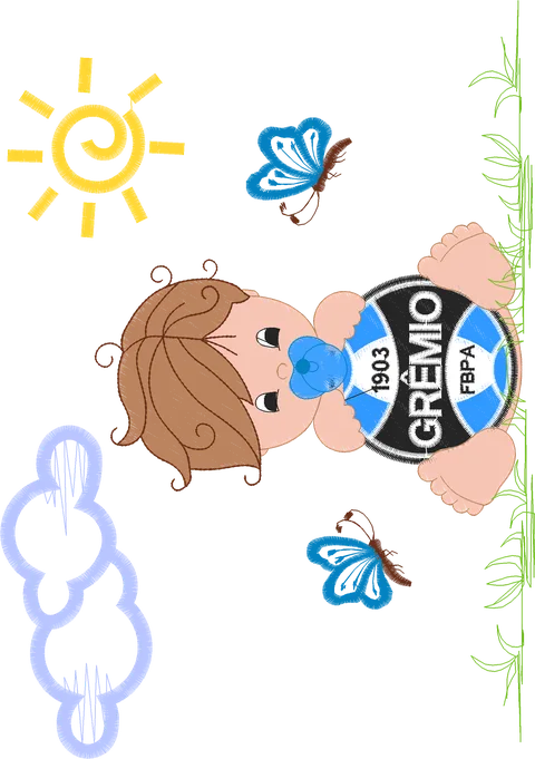 MENINO GRÊMIO 18X30