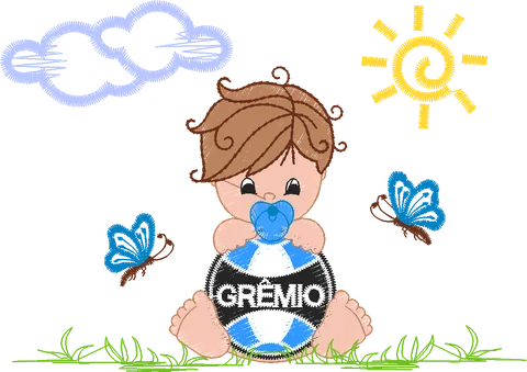 MENINO GREéMIO 8CM