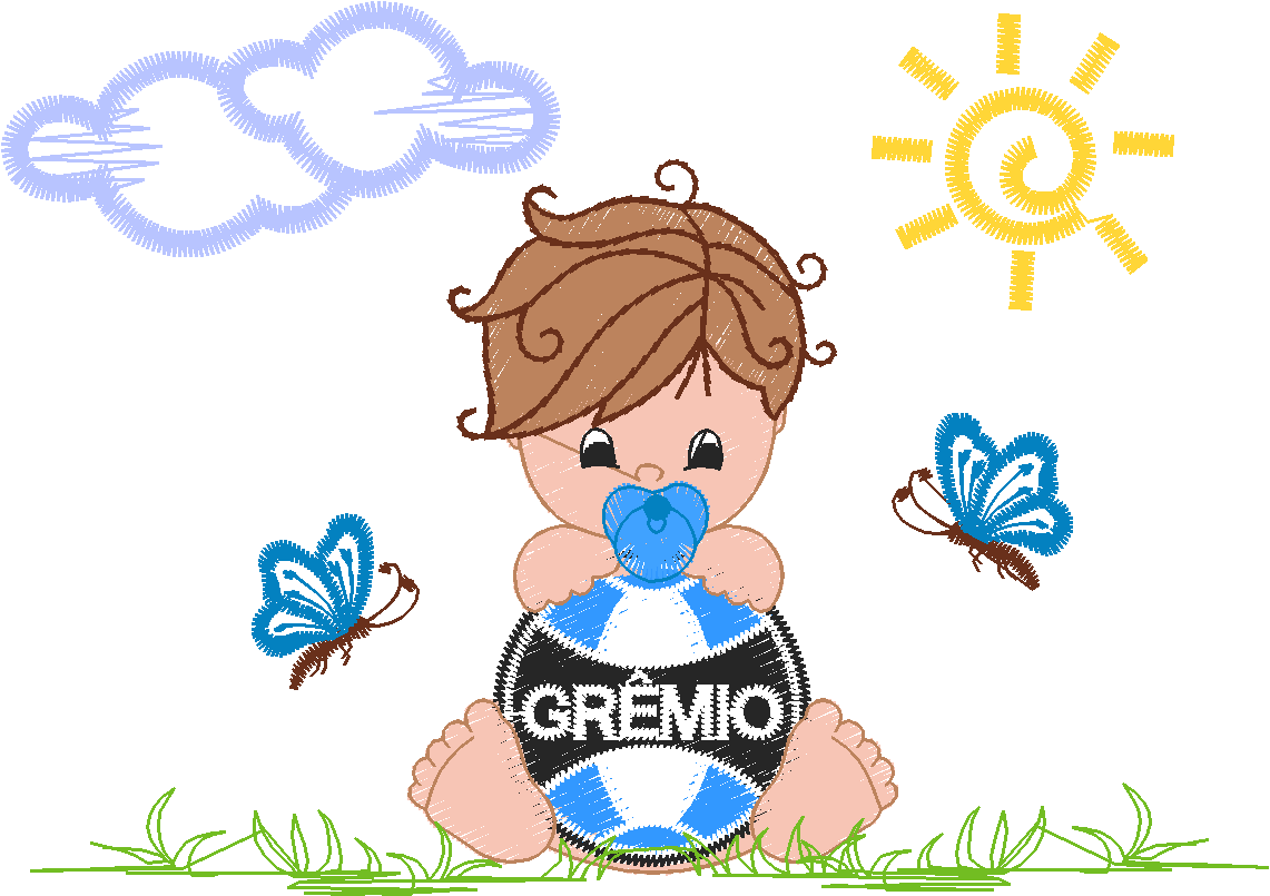 MENINO GREéMIO 8CM