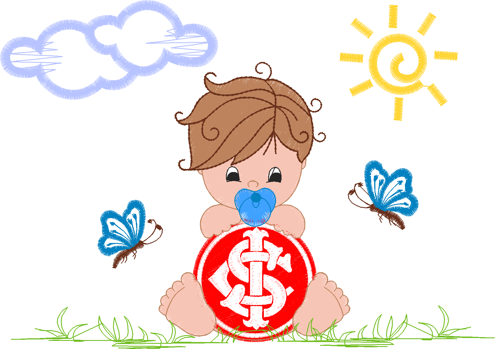 MENINO INTERNACIONAL 12CM