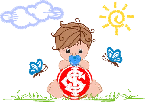 MENINO INTERNACIONAL 8CM