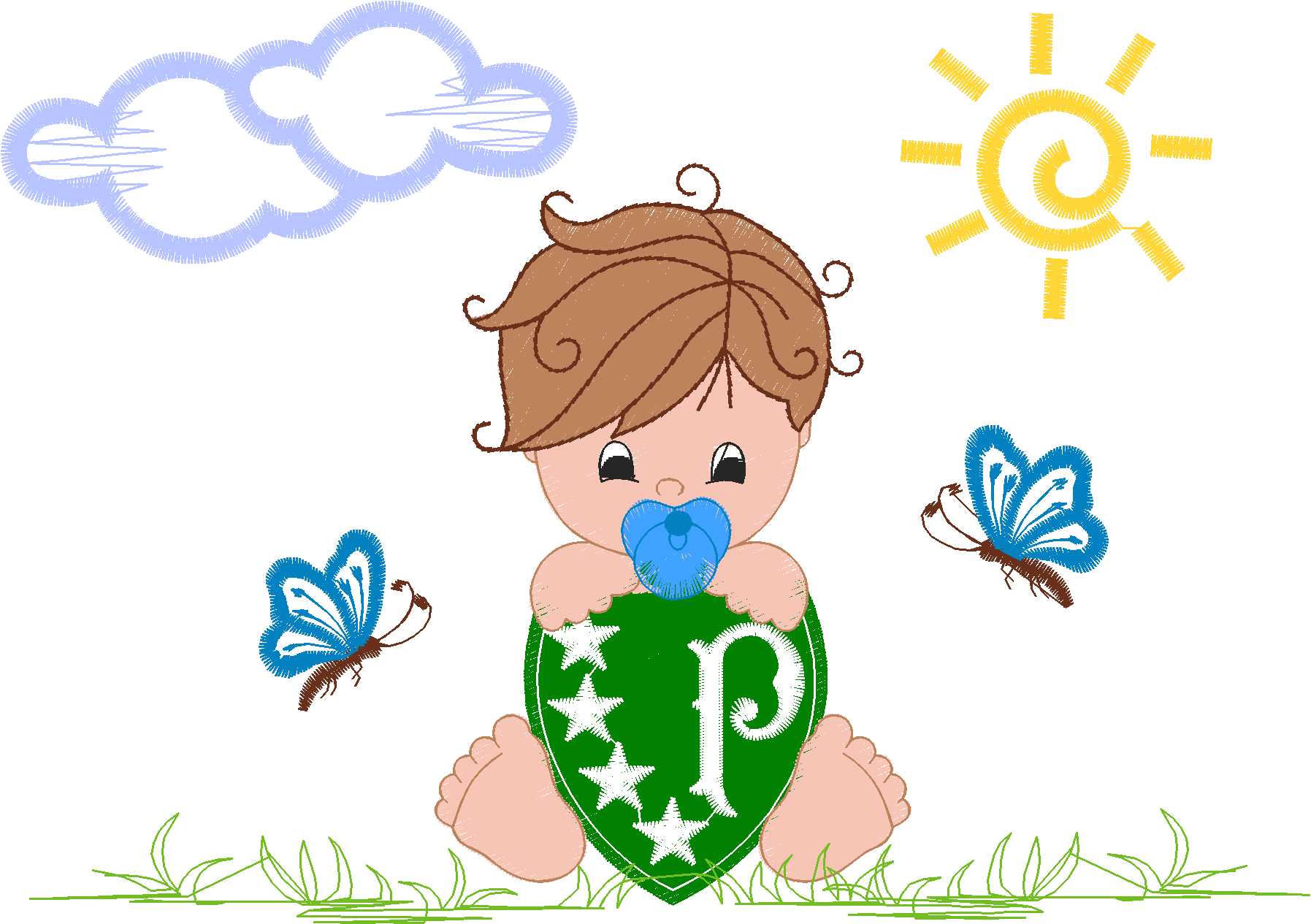 MENINO PALMEIRAS 13X18