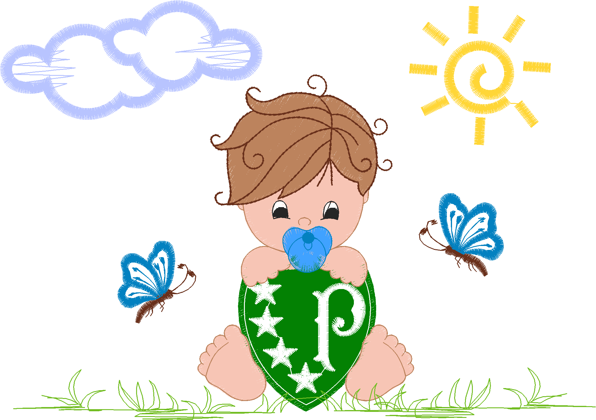 MENINO PALMEIRAS 14X20