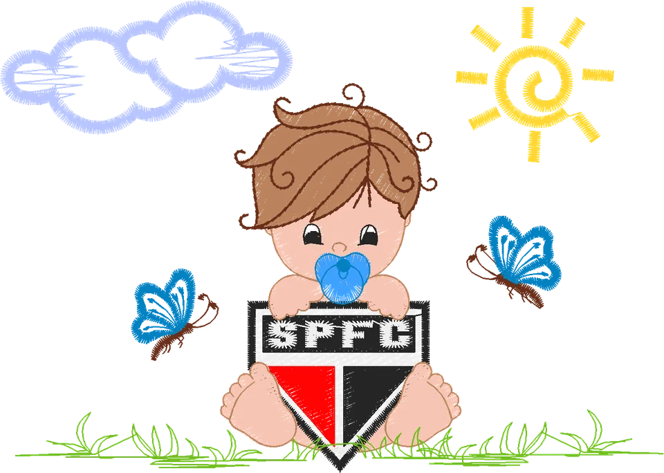 MENINO SÃO PAULO 10CM