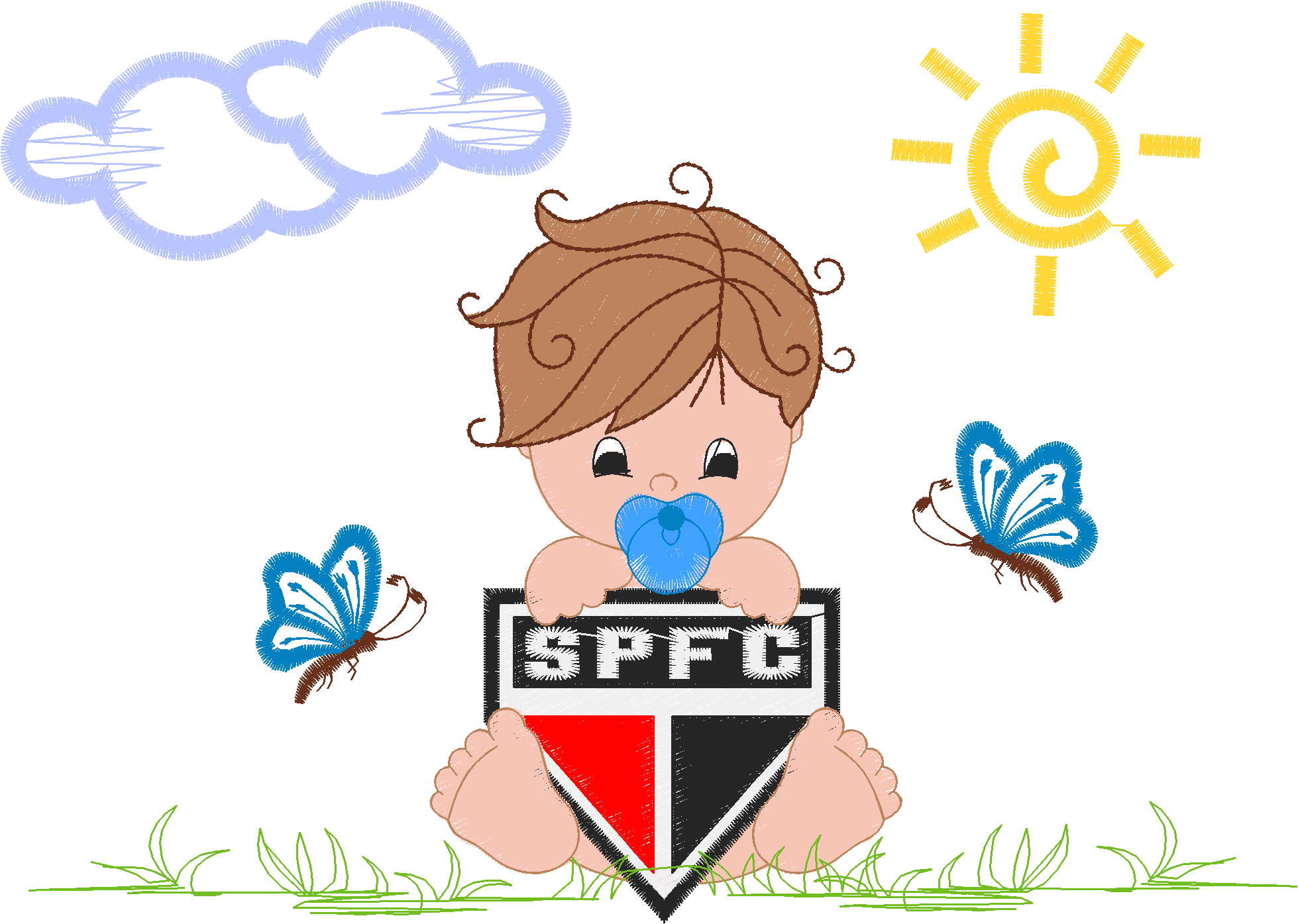 MENINO SÃO PAULO 14X20